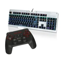 Klawiatura mechaniczna BLOW MECHANICAL RGB podświetlana metalowa + pad + podkładka