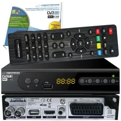 Tuner cyfrowy Esperanza EV106R DVB-T2 H.265/HEVC