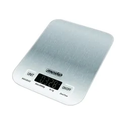 Elektroniczna metalowa waga kuchenna inox Mesko MS 3169 white do 5 kg