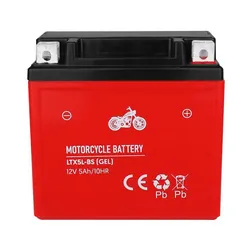 Bezobsługowy akumulator motocyklowy LTC do motocykli 12V 5Ah
