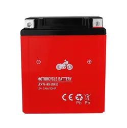 Bezobsługowy akumulator motocyklowy LTC do motocykli 12V 7Ah