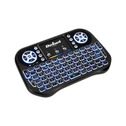 Bezprzewodowa klawiatura 2,4GHz Quer Mini Q5 Smart TV BOX z podświetleniem