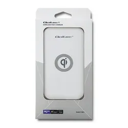 Bezprzewodowa ładowarka indukcyjna Qoltec Qualcomm QuickCharge 3.0 10W - biały