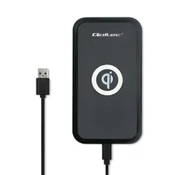 Bezprzewodowa ładowarka indukcyjna Qoltec Qualcomm QuickCharge 3.0 10W - czarny