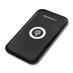 Bezprzewodowa ładowarka indukcyjna Qoltec Qualcomm QuickCharge 3.0 10W - czarny