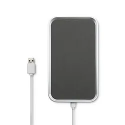 Bezprzewodowa ładowarka indukcyjna Qoltec Qualcomm QuickCharge 3.0 10W - srebrny