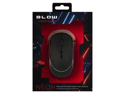 Bezprzewodowa mysz gamingowa BLOW NEON podświetlana LED