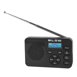Bezprzewodowe radio kuchenne FM/DAB  przenośne BLOW RK4 Bluetooth