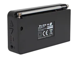 Bezprzewodowe radio kuchenne FM/DAB  przenośne BLOW RK4 Bluetooth