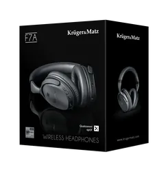 Bezprzewodowe słuchawki Bluetooth nauszne z ANC Kruger