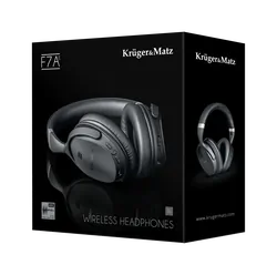 Bezprzewodowe słuchawki Bluetooth nauszne z ANC Kruger
