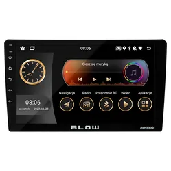 Radio samochodowe BLOW AVH-9991 2DIN 9" Android Bluetooth WiFi GPS CARPLAY
