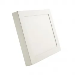 Panel LED kwadrat 205x30mm 18W natynkowy sufitowy 4000K-W - biały