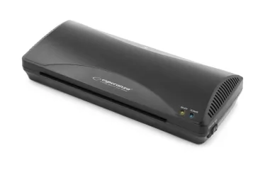 Laminator do dokumentów A4 Esperanza INFINITY dwa rodzaje laminacji na zimno i na gorąco