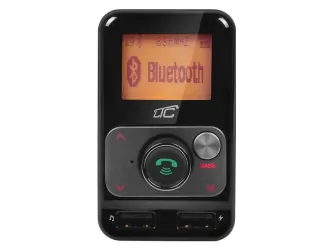 Transmiter samochodowy LTC TR225 Bluetooth 2xUSB 2.4A + mikrofon karaoke