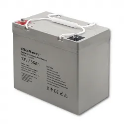 Akumulator AGM Qoltec 12V 55Ah HQ