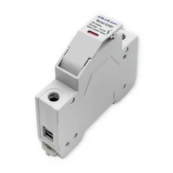 Podstawa bezpiecznikowa z diodą   bezpiecznik DC Qoltec 1P 1000V 20A solar