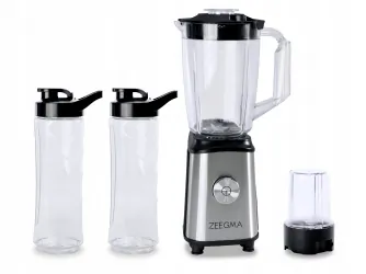 Blender kielichowy Zeegma Vitamine + 2 bidony + młynek do kawy