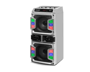 Głośnik Bluetooth OVERMAX IDOL 3.8 czarny  FM USB AUX SD 2x mikrofon bezprzewodowy
