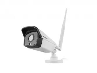 Zestaw do monitoringu rejestrator NVR 8 kanałowy WIFI + 8 kamer IP WIFI 2MP akcesoria LANBERG