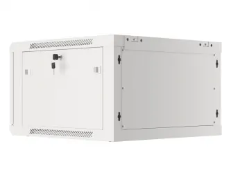 Szafa instalacyjna RACK V2 wisząca 19&#039;&#039; 6U 600x600 drzwi szklane Lanberg  - szara