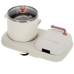 Stacja śniadaniowa 2w1 grill i garnek do gotowania Adler AD 6421