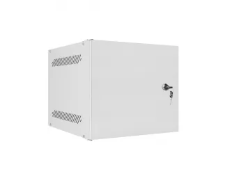 Szafa instalacyjna RACK wisząca 10&#039;&#039; 4U 280x310 drzwi metalowe Lanberg - szara