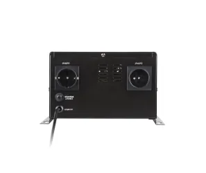 Awaryjne źródło zasilania KEMOT PROsinus-300W przetwornica z czystym przebiegiem sinusoidalnym z funkcją ładowania 12V/300W