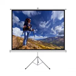 Ręczny ekran projekcyjny na statywie  ART TS-100 4:3 100" 203x152cm