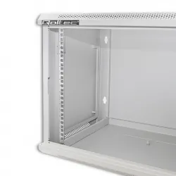 Szafa instalacyjna RACK Qoltec 19&#039;&#039; 9U 600 x 500 x 450 - szara