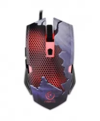 Optyczna podświetlana mysz dla graczy Rebeltec HORNET 2400 DPI 
