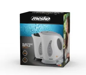 Elektryczny czajnik plastikowy Mesko MS 1236r 0,6 L Szary