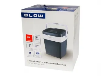 Lodówka turystyczna samochodowa BLOW 28L LCD Funkcja EKO