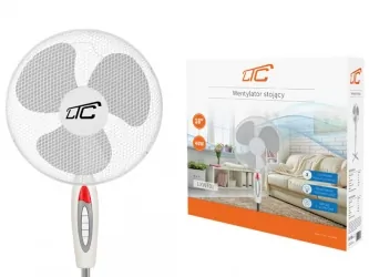 Wentylator stojący LTC duży wiatrak stojący 16'' 40W