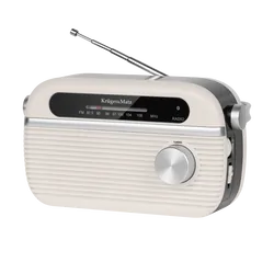 Radio przenośne analogowe FM Kruger