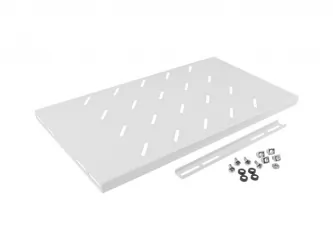 Półka do szafy RACK (V1+V2) 19" 450mm LANBERG 1U 486x270mm do 120kg szara