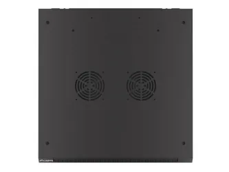 Szafa instalacyjna RACK V2 wisząca 19&#039;&#039; 4U 600x600 drzwi szklane Lanberg  - czarna