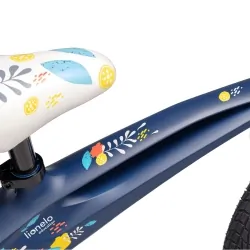 Rowerek biegowy Lionelo BART AIR 12&quot; pompowane koła rama magnezowa - niebieski