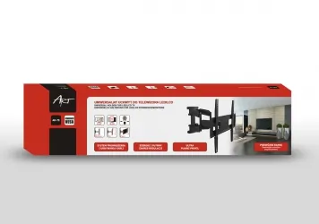 Uchwyt naścienny uniwersalny wieszak do TV LCD/LED/PLAZMA 23-65" 50KG AR-75 ART regulacja w pionie i poziomie