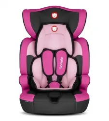 Fotelik samochodowy  Lionelo LEVI ONE Candy Pink  9-36 kg