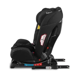 Fotelik samochodowy LIONELO SANDER czarny 0-36 kg ISOFIX180°