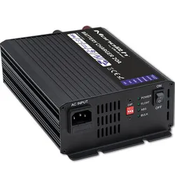 Inteligentna ładowarka do akumulatorów LiFePO4 AGM GEL SLA Qoltec Monolith 20A 12V