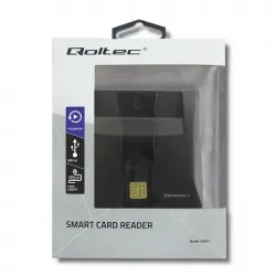 Inteligentny czytnik chipowych kart ID Qoltec USB 2.0