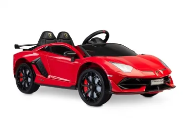 Samochód auto na akumulator Caretero Toyz Lamborghini Aventador SVJ akumulatorowiec + pilot zdalnego sterowania - czerwony