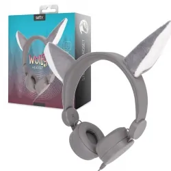 Słuchawki nauszne przewodowe Setty Wolfy