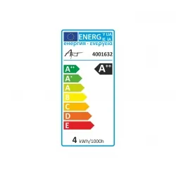 Żarówka LED GU10 4W AC230V, CW blist.