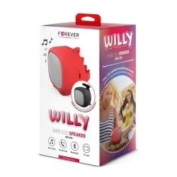 Zestaw dla dzieci zegarek smartwatch Maxlife Kids Watch MXKW-300 różowy + głośnik bluetooth Forever Willy ABS-200