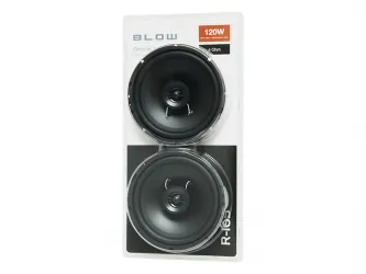 Komplet głośników samochodowych blister samochodowy BLOW R-165 4 Ohm 120W