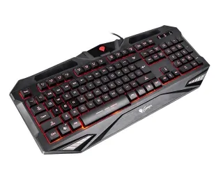 GENESIS RX39 klawiatura dla graczy z podświetleniem + duża mata na biurko Warrior XXL 89cm Kruger&amp;Matz