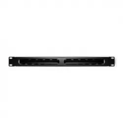 Organizer kabli Qoltec do szafy RACK 19&quot; 1U
